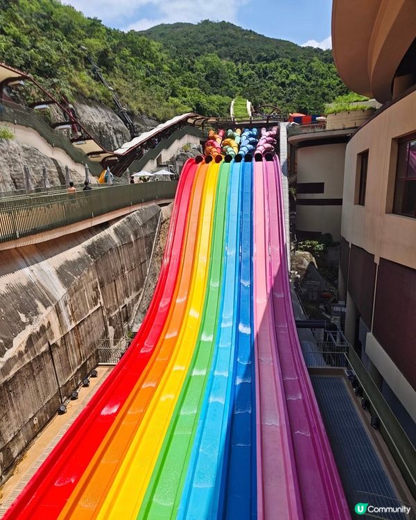 海洋公園水上樂園，玩到唔捨得走🤩