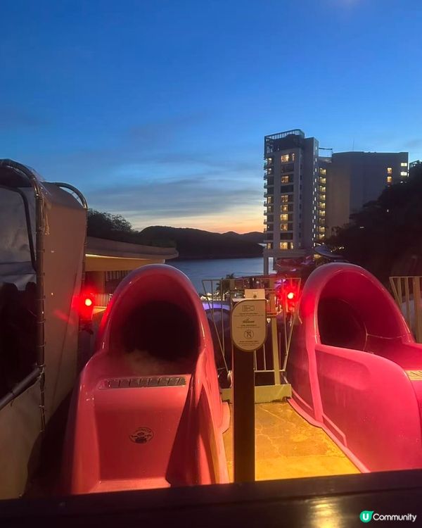 海洋公園水上樂園，玩到唔捨得走🤩