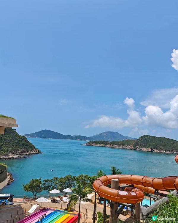 海洋公園水上樂園，玩到唔捨得走🤩