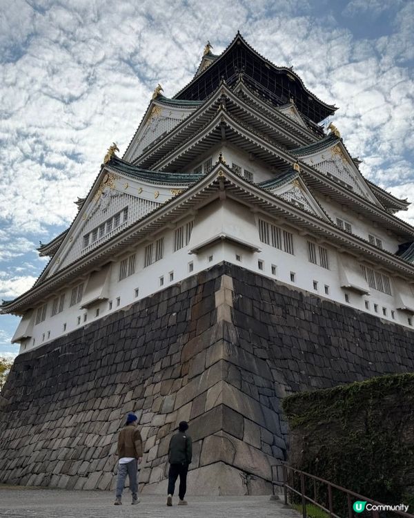 大阪城慢跑🏃‍♀️！A5宮崎牛 帝王蟹吃到爽