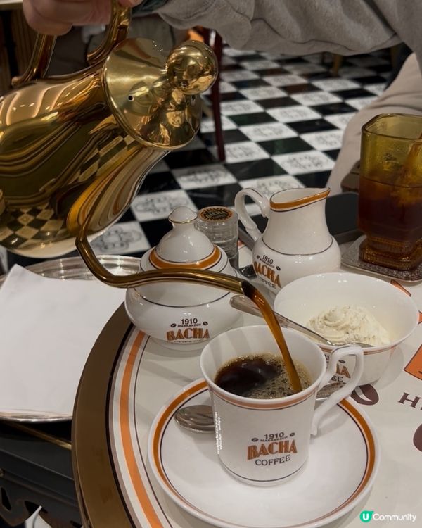 百年摩洛哥咖啡 Bacha Coffee 嘆杯朱古力橙香咖啡