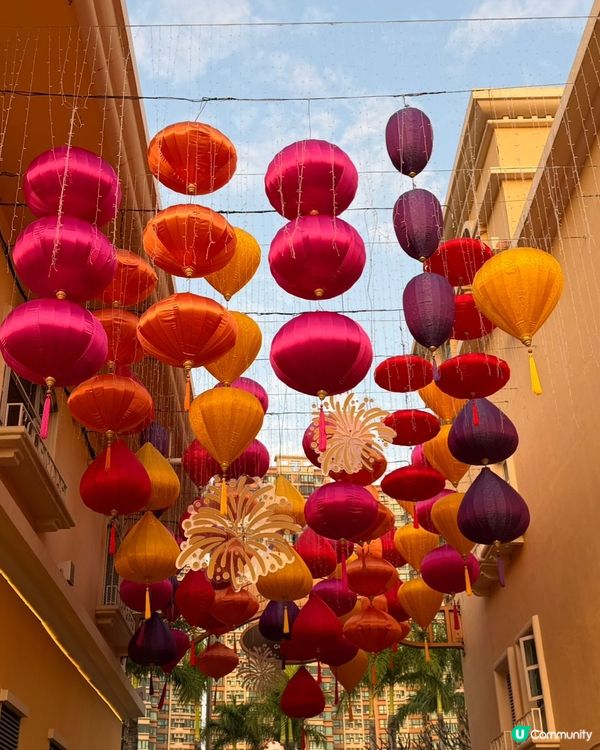 黃金海岸新春佈置，福氣滿瀉！🧧✨