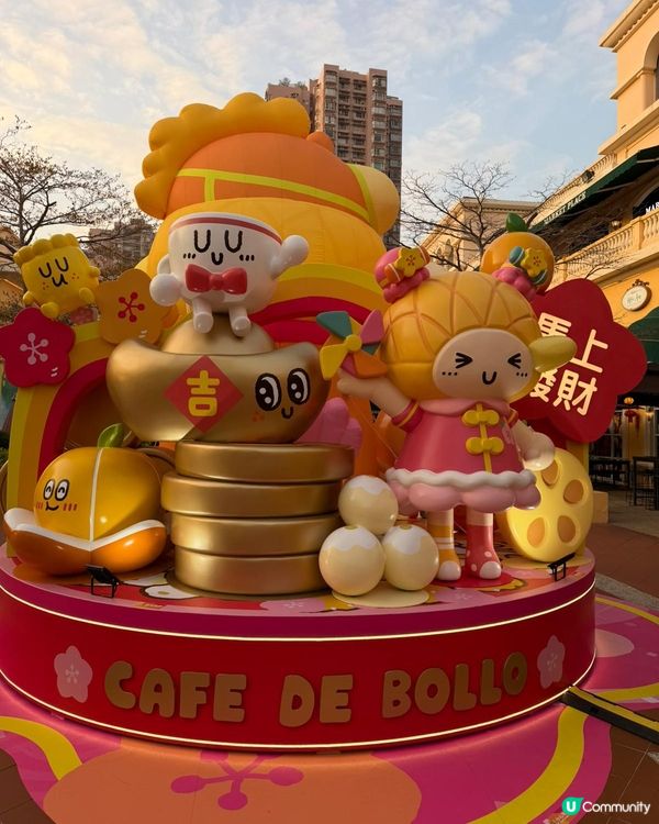 黃金海岸新春佈置，福氣滿瀉！🧧✨