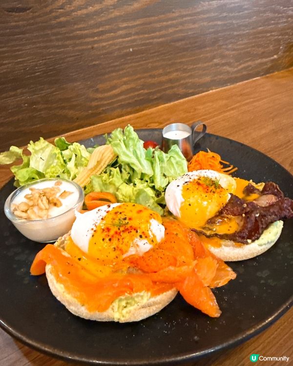🇯🇵難波木系工業風Cafe 嘆早餐