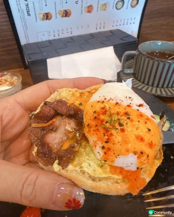 🇯🇵難波木系工業風Cafe 嘆早餐
