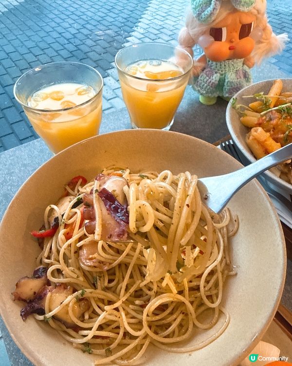 🇭🇰白石角隱世文青Cafe｜必試流心橙香小方蛋糕✨