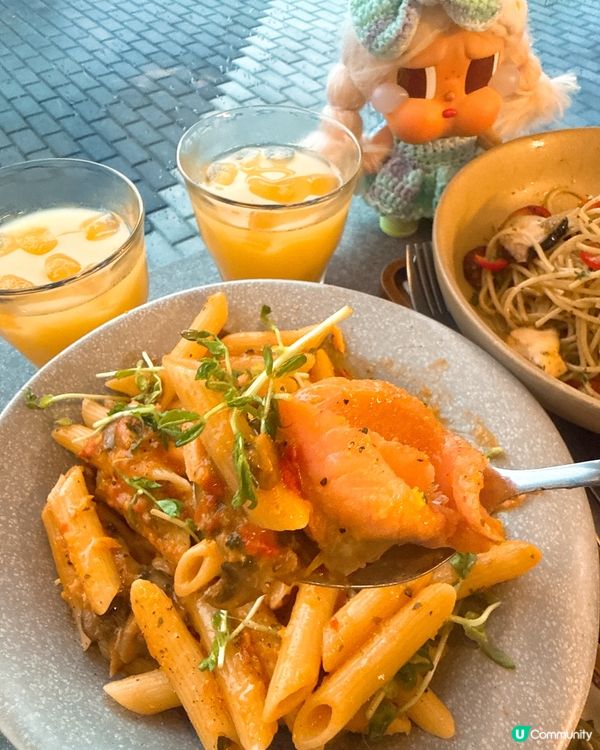 🇭🇰白石角隱世文青Cafe｜必試流心橙香小方蛋糕✨