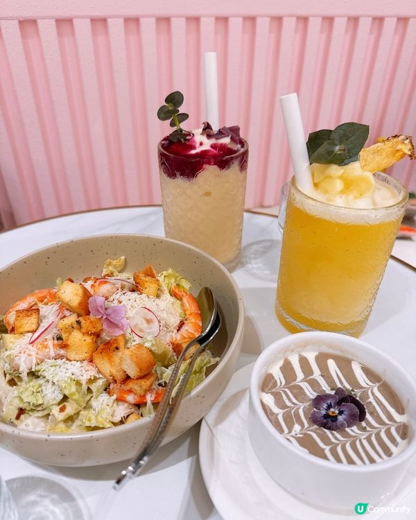 🇭🇰觀塘小豬粉色系少女風Cafe 