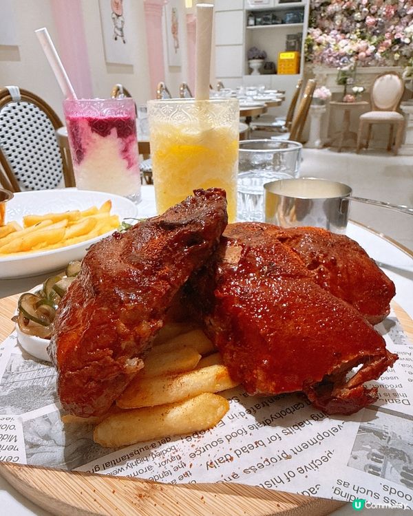 🇭🇰觀塘小豬粉色系少女風Cafe 