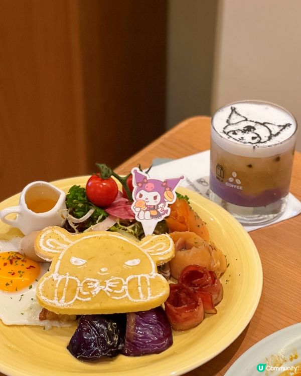 九龍灣期間限定Kuromi Menu💜🖤🥞✨