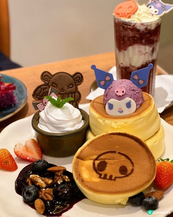 九龍灣期間限定Kuromi Menu💜🖤🥞✨