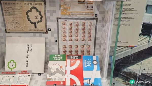 位於紅磡站的站見鐵路展, 展出了已退役列車和大量有關珍藏物品...