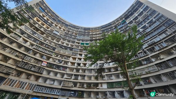 高雄果貿社區，當地的廉租屋，被稱為台灣的怪獸大廈