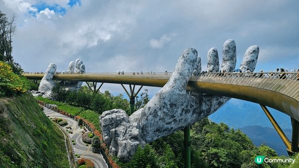 越南峴港超長海岸線、巴拿山佛手橋及會安古城遊船夜景