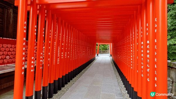 犬山城一日遊, 今日的天氣陰陰的, 在犬山站出來, 行右手邊...
