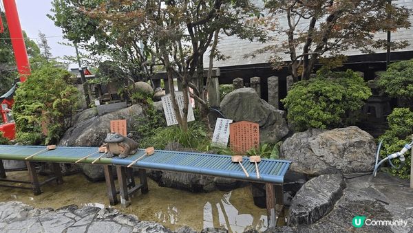 犬山城一日遊, 今日的天氣陰陰的, 在犬山站出來, 行右手邊...