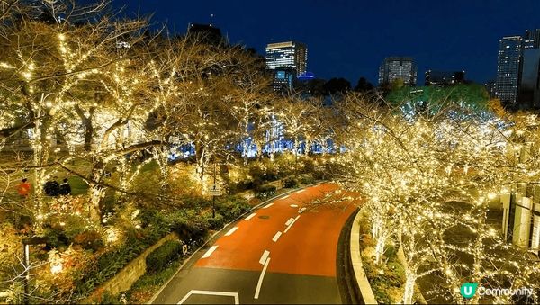 東京六本木的Tokyo Midtown 每年都有好靚嘅聖誕節...