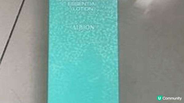 ALBION先乳後水透過乳化技術把水、油融合，有助肌膚回復正...