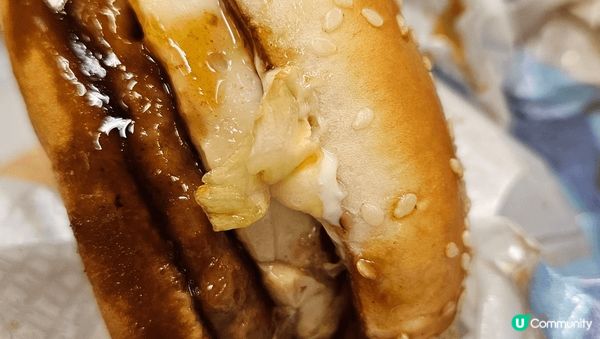 隆重期待的玉子將軍漢堡........終於返嚟喇!! 有一排...