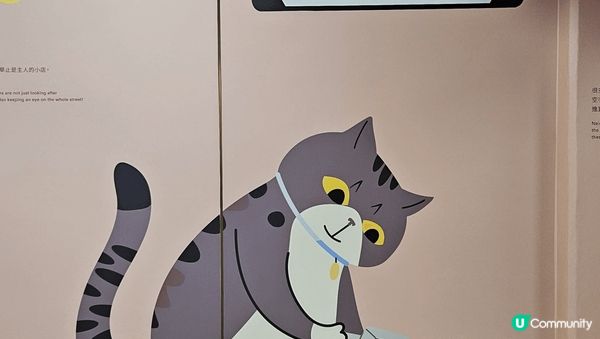 中環地鐵站貓展，有可愛貓貓，都有香港情懷，值得去欣賞。