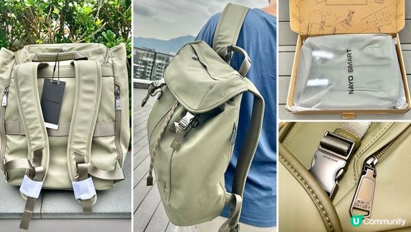 🎒NayoSmart Urban U7 Backpack｜多功能收納背包｜優惠碼💰leo10