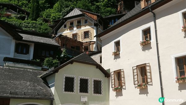 奧地利旅遊🥳哈爾施塔特湖😍欣賞超美麗湖景山景旅遊聖地💕...