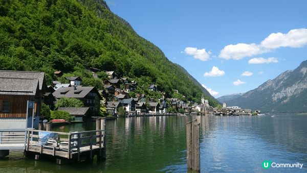 奧地利旅遊🥳哈爾施塔特湖😍欣賞超美麗湖景山景旅遊聖地💕...