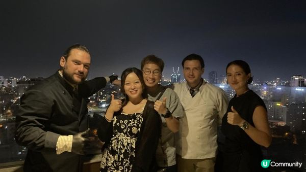 【思思賢嘆世界】峴港浪漫法式晚餐｜Cabanon Palace無敵夜景Fine Dining體驗！