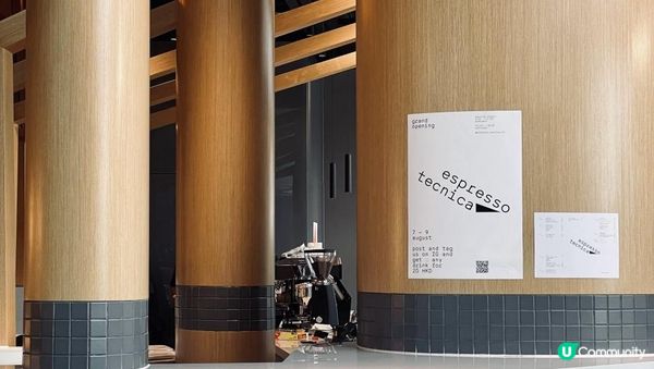 【#COFFEE 】Cyberport隱世Cafe？！Espresso Tecnica #coffeelover #flatwhite #latteart #morning #worklife