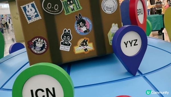 【#思思賢嘆世界 】Labubu迷注意！🚨 去旅行前記得嚟機場打卡！✈️