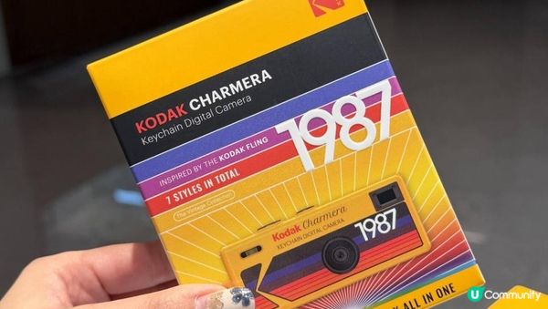 📦✨ Kodak Charmera 盲盒迷你相機開箱+實測！復古控必入！✨📸