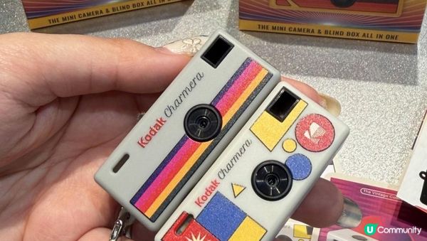 📦✨ Kodak Charmera 盲盒迷你相機開箱+實測！復古控必入！✨📸