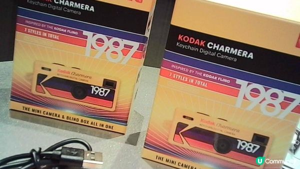 📦✨ Kodak Charmera 盲盒迷你相機開箱+實測！復古控必入！✨📸