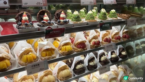 【#思思賢美食推介 】期間限定！西樹泡芙聖誕口味，你食咗未？