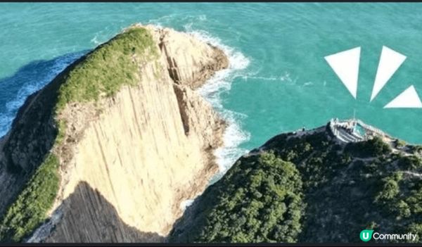 位於香港地質公園內的萬宜水庫東壩破邊洲六角形岩柱好有代表性，...