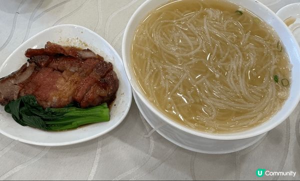 炎炎夏日，想食冰降溫，配叉燒瀨粉，美味盡在不言中。