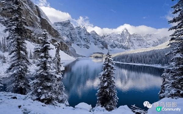 加拿大班夫國家公園洛磯山脈造就許多絕美地形，加上最受歡迎的冰...