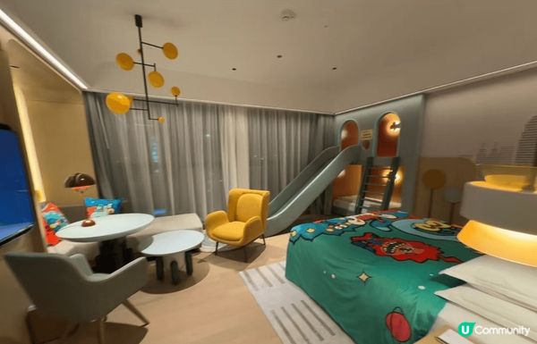 小朋友放假北上已經係特定節目，剛剛去完深圳假日酒店，房間升級...