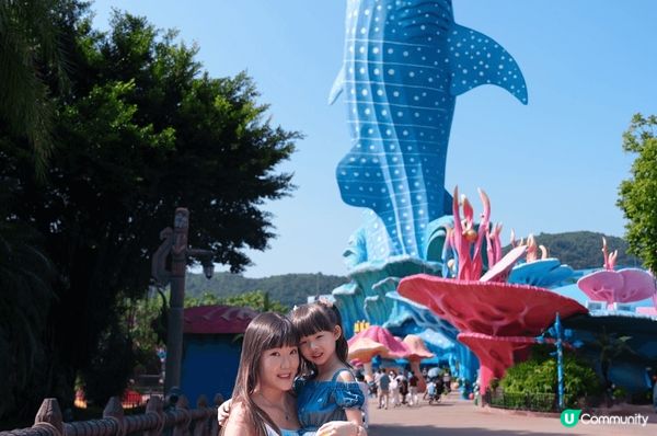 這裏是珠海長隆海洋王國及宇宙飛船，我喜歡海洋王國是因為這裡是...