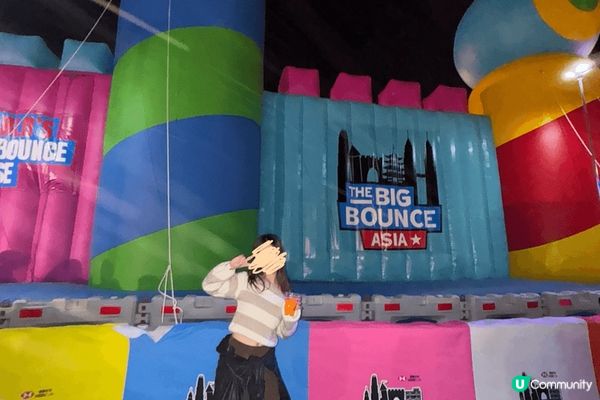 美國巡遊 The big bounce 好玩，有不同七彩繽紛...