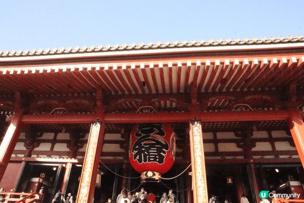 東京雷門～秋天去庭園超好看，很有氛圍。