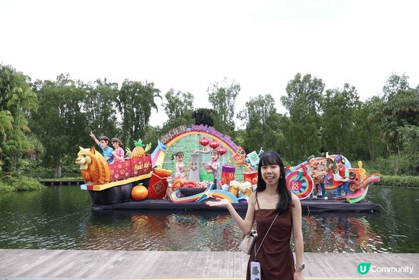 去咗新加坡Garden by the Bay！入面有迪士尼花...