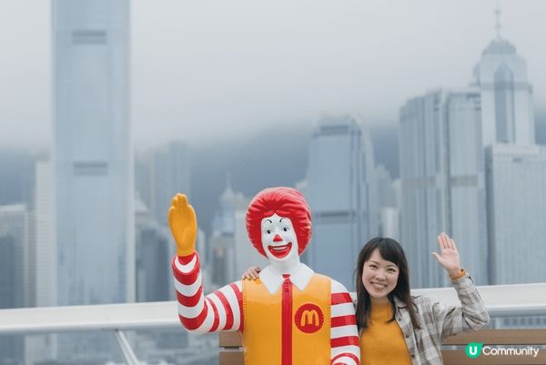 全港最靚景麥當勞叔叔長椅 + 麥當勞叔叔Crossover天...