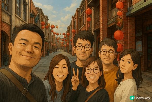 這是我們六個朋友一年一度的旅行，今年選擇的地點是台北。在長大...