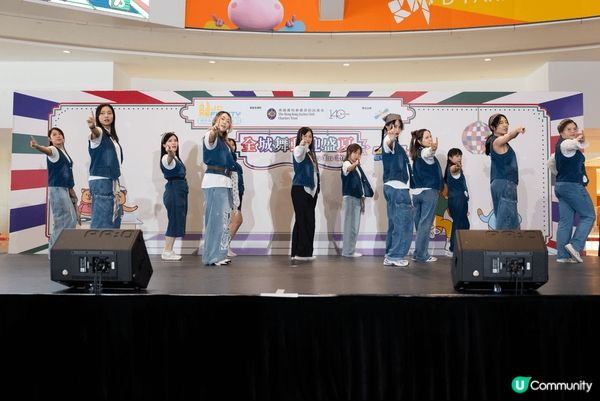 在失業時偶爾參加有賽馬會好動城市舉行的舞蹈活動，經過一個月共...