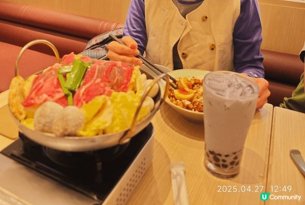 粉嶺食上海嘢叫了二人套餐，好評不少，但份量就只夠一人享用，中...