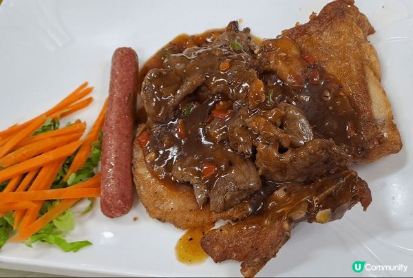 位於澳門議事廳/大三巴附近的「噴水池餐廳」是平民五星級⭐️⭐...