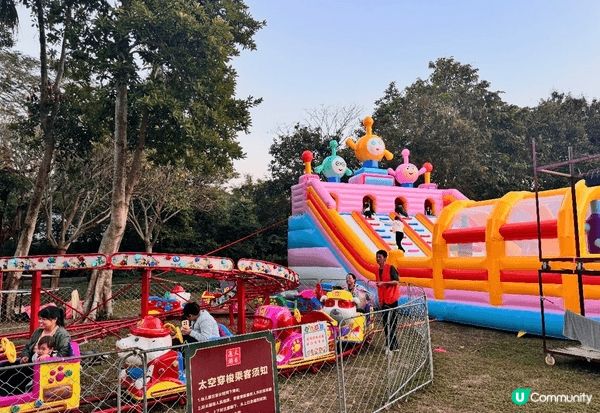深圳東湖菊花會開鑼！親子必去,玩轉充氣城堡！