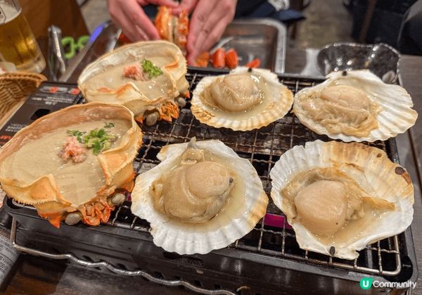 1.  日本美食之旅🤤！海鮮壽喜燒超正😋！ #日本 #美食