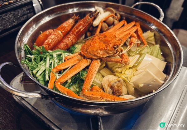 1.  日本美食之旅🤤！海鮮壽喜燒超正😋！ #日本 #美食